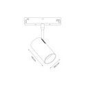 Milagro ML2178 Magnetic track 10mm 12W 3000-6000K