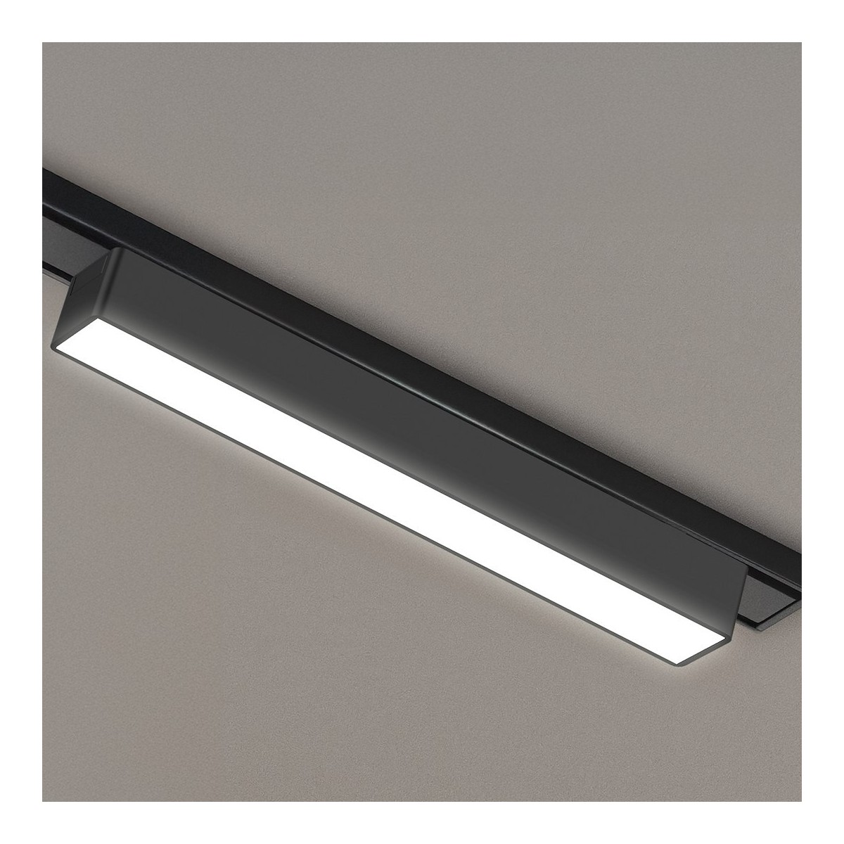 Milagro ML2195 Slim Magnetic Track Czarny 23cm 10W LED Tuya CCT