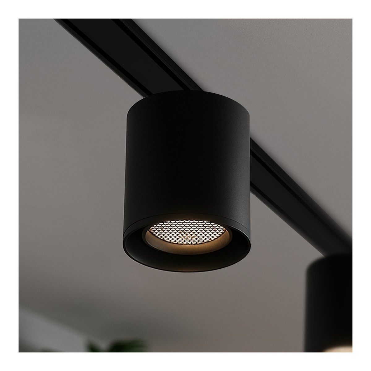 Milagro ML2201 Slim Magnetic Track Czarny Tube 6W LED Tuya CCT