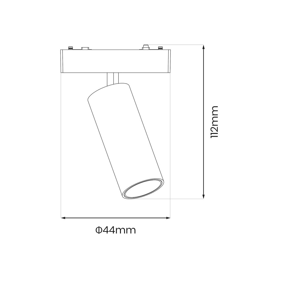 MiLagro ML2204 biały reflektor LED