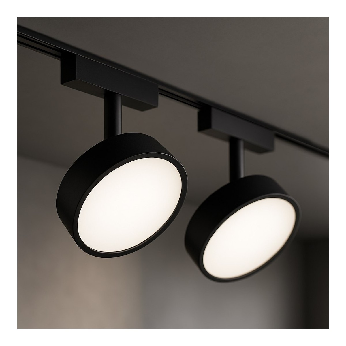 MiLagro ML2205 czarna oprawa LED