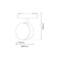 Milagro ML2205 Slim Magnetic Track Czarny 9W LED Tuya CCT
