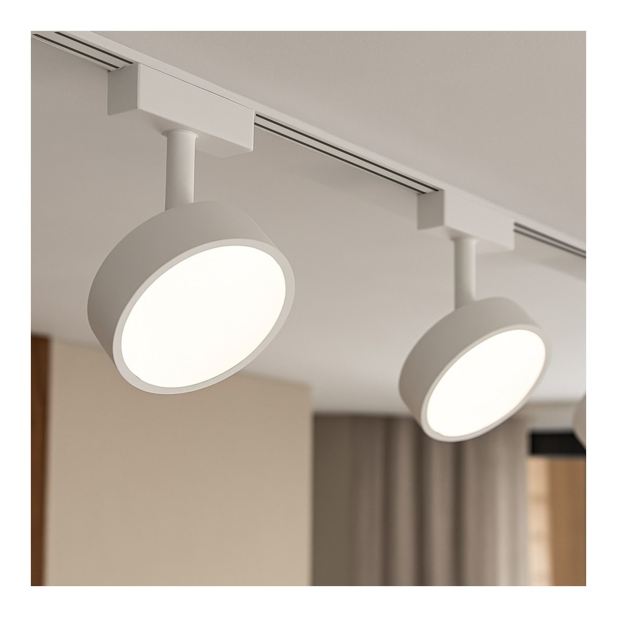 Milagro ML2206 Slim Magnetic Track Biały 9W LED Tuya CCT