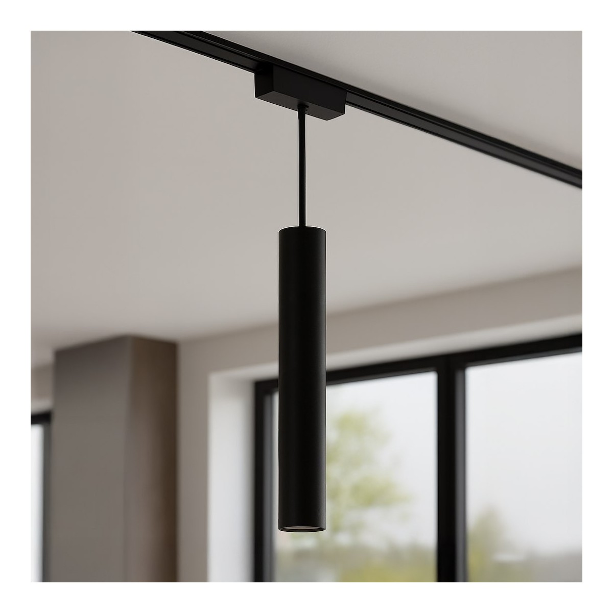 Milagro ML2207 Slim Magnetic Track Czarny Pendant 6W LED Tuya CCT