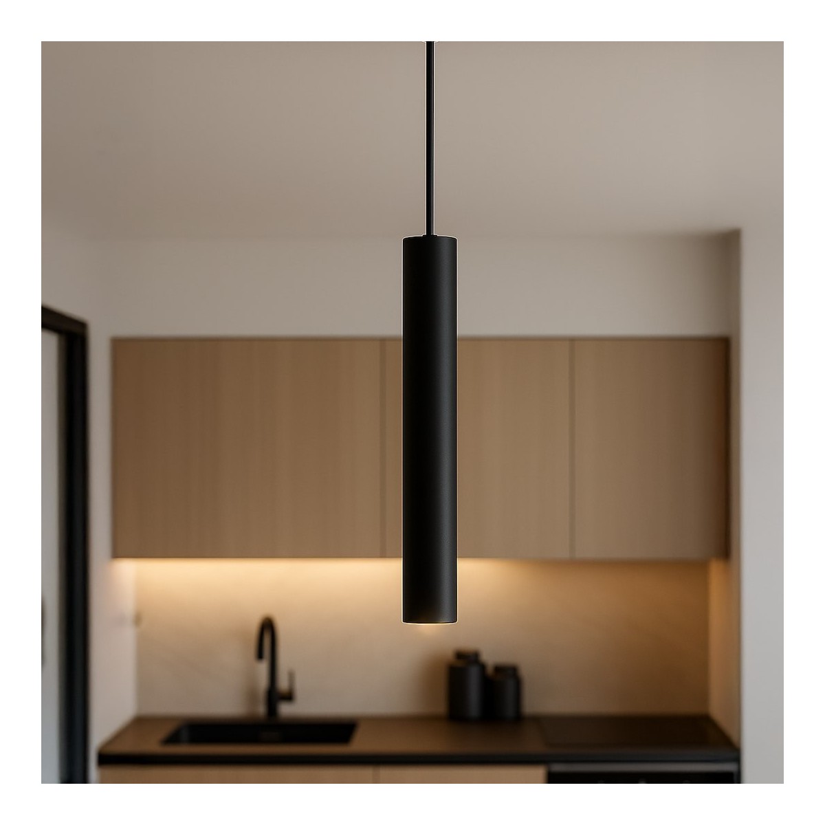 Milagro ML2207 Slim Magnetic Track Czarny Pendant 6W LED Tuya CCT