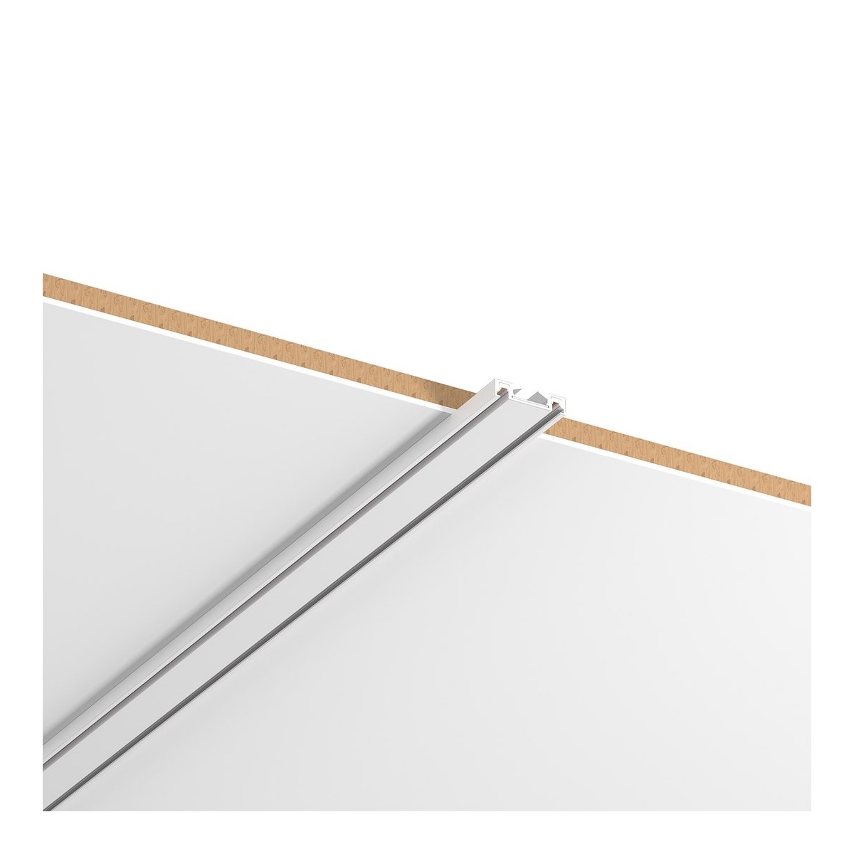Milagro ML2210 Slim Magnetic Track Szyna Natynk Biały 100cm + zaślepki