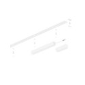 Milagro ML2210 Slim Magnetic Track Szyna Natynk Biały 100cm + zaślepki