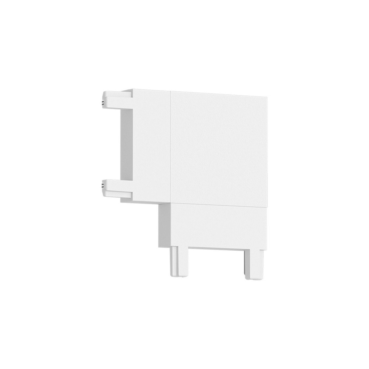 Milagro ML2218 Slim Magnetic Track Biały Łącznik Szyn L