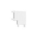 Milagro ML2218 Slim Magnetic Track Biały Łącznik Szyn L