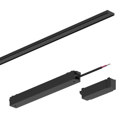 Milagro ML2227 Slim Magnetic Track Czarny Zasilacz 100W 24V