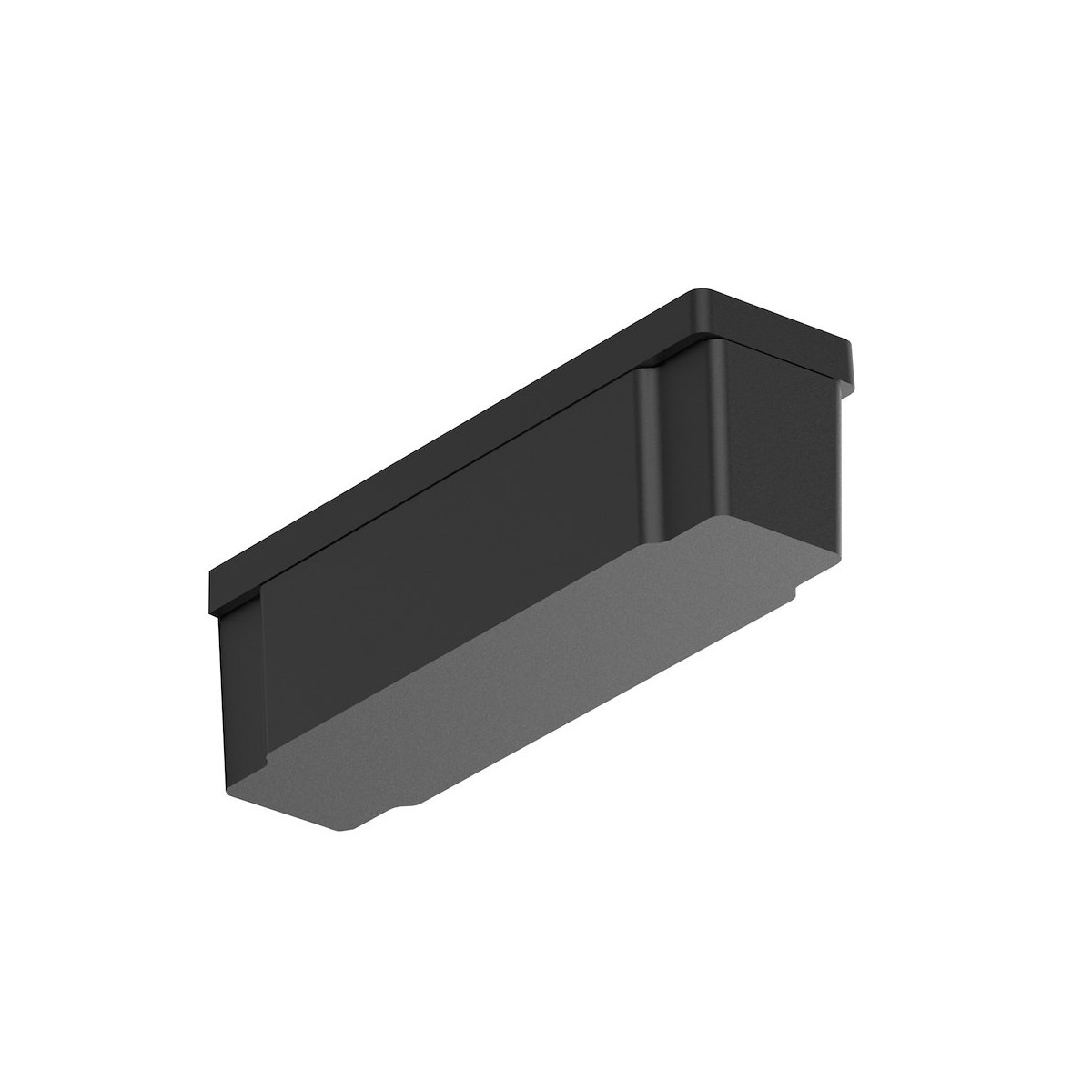 Milagro ML2231 Slim Magnetic Track Czarny Wire storage