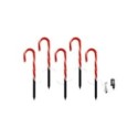 Candy Cane Set 5pcs LED ML2406