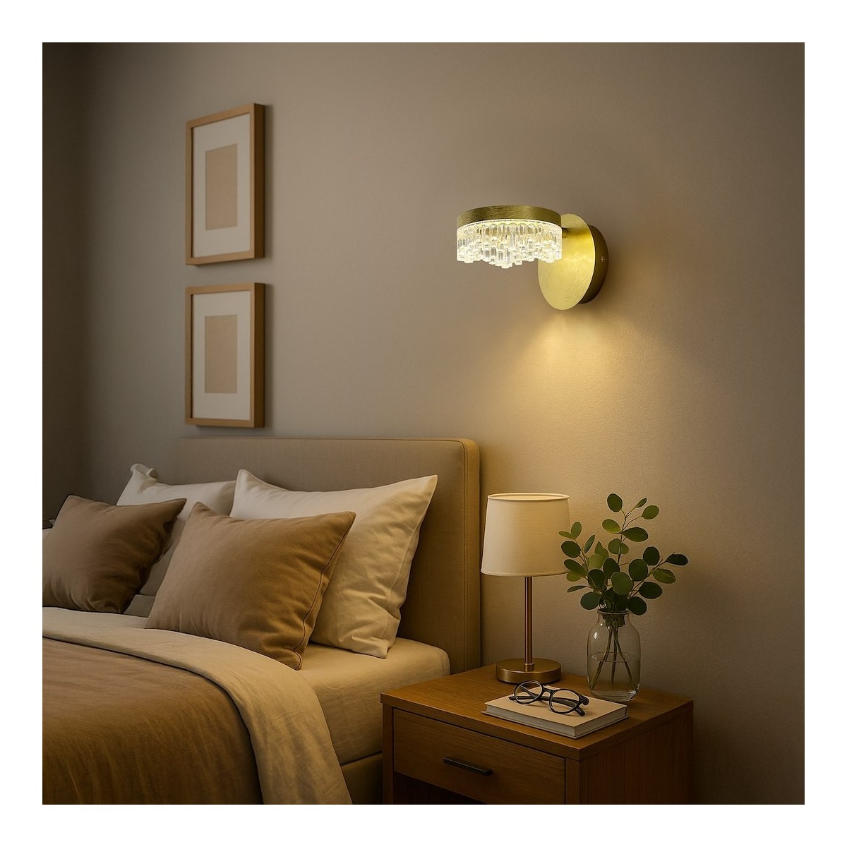 Kinkiet PRECIOSA 4W LED złoty ML2409