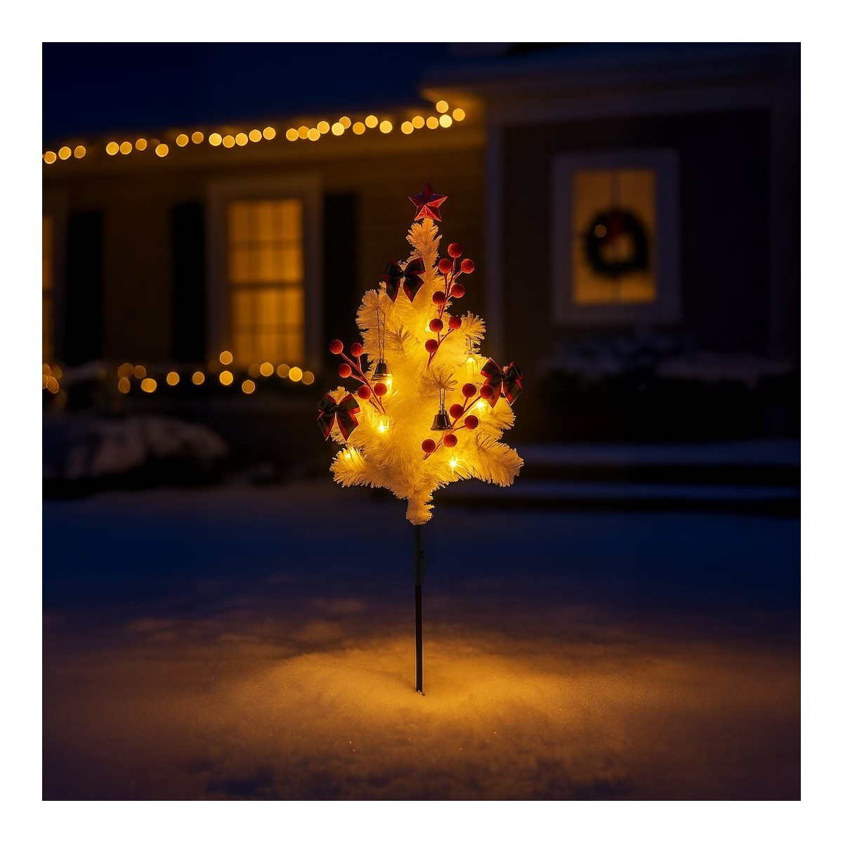 Milagro ML2408 Choinka mini biała 1W LED