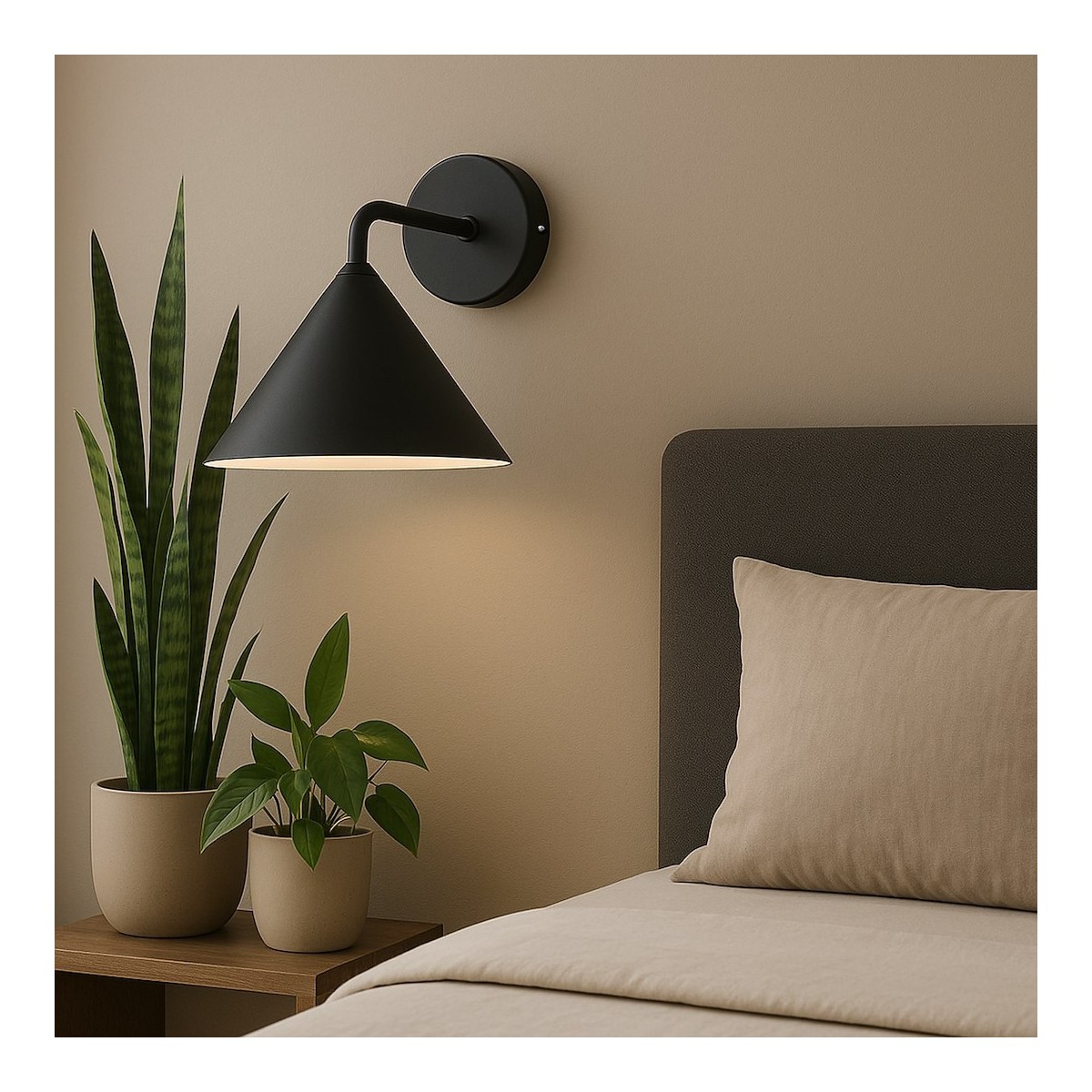 Milagro MLP2480 Kinkiet CAPITAL CZARNY 1xGX53