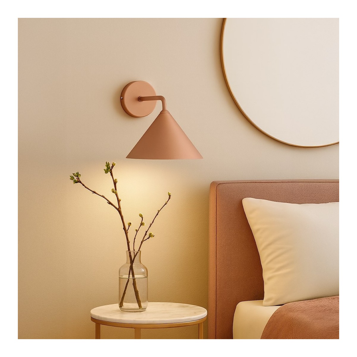 Milagro MLP2482 Kinkiet CAPITAL ROSE GOLD 1xGX53