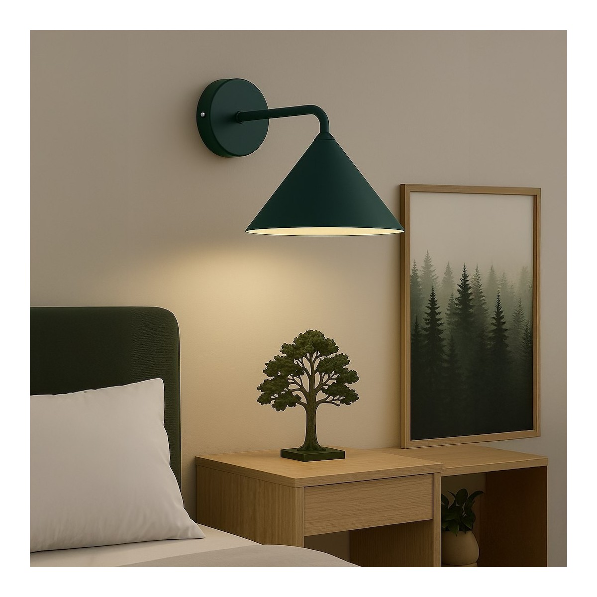 Milagro MLP2483 Kinkiet CAPITAL GREEN 1xGX53