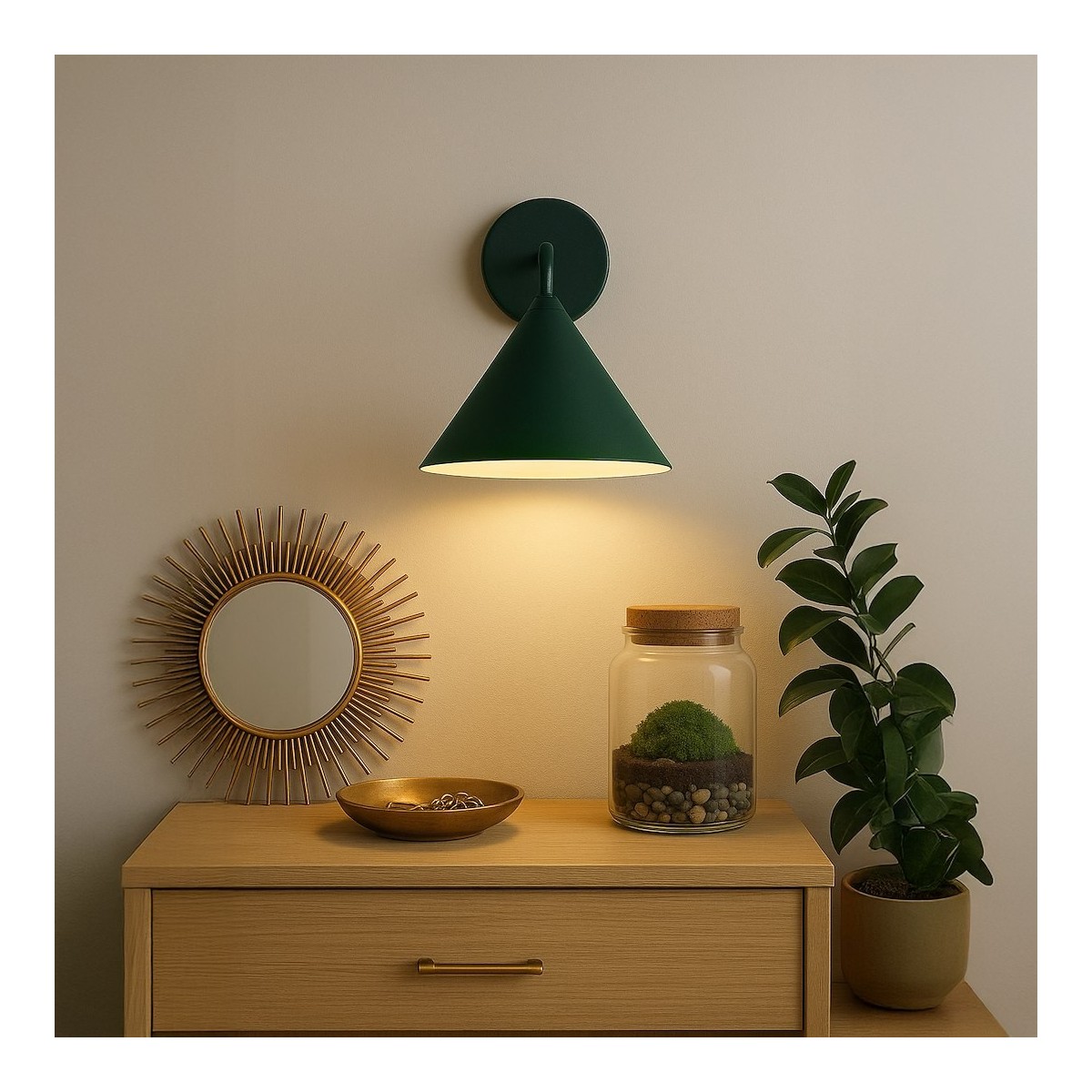 Milagro MLP2483 Kinkiet CAPITAL GREEN 1xGX53