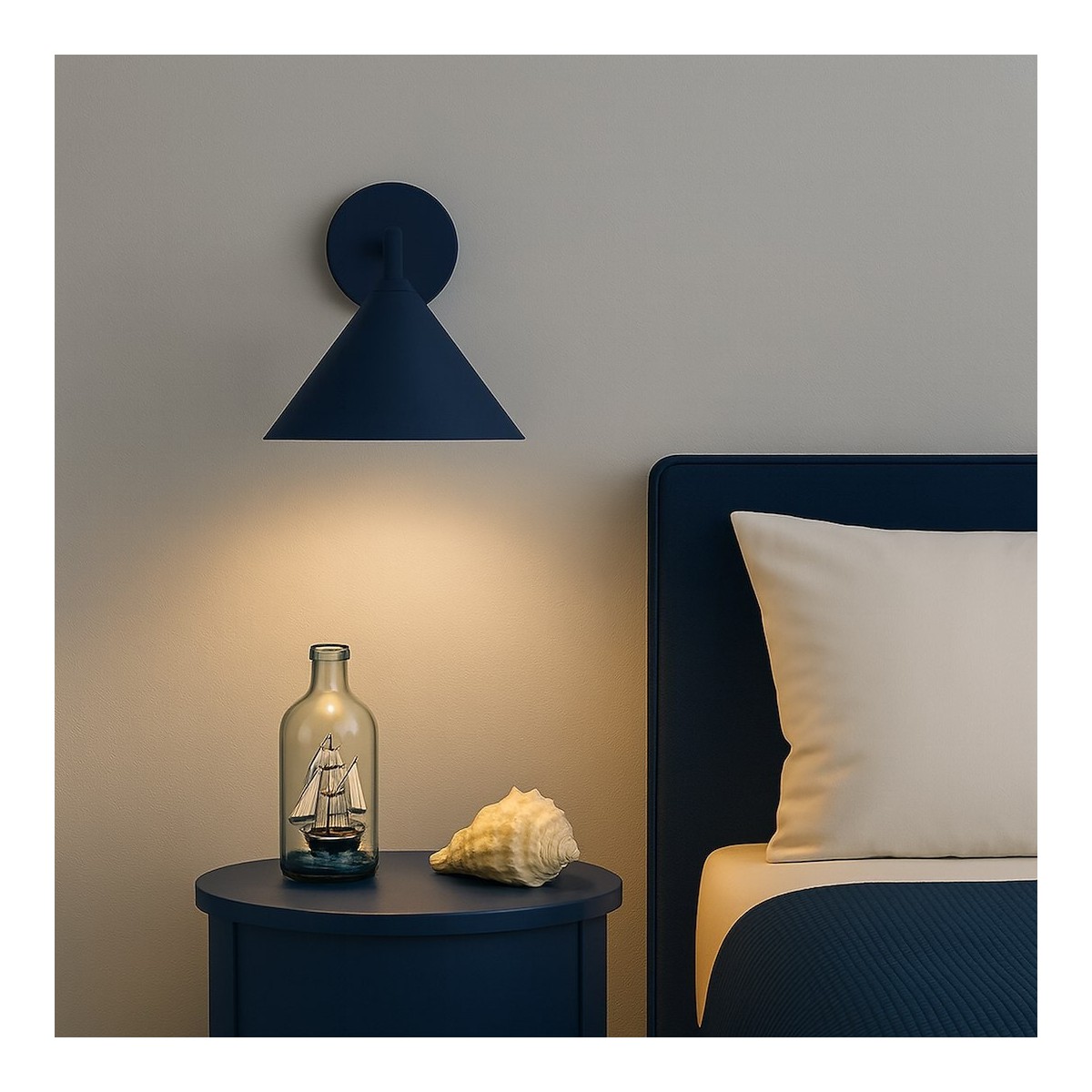 Milagro MLP2484 Kinkiet CAPITAL NAVY BLUE 1xGX53