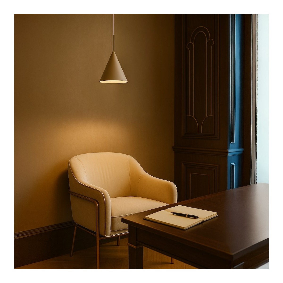 Lampa CAPITAL TAUPE Ø17 GX53 MLP2468