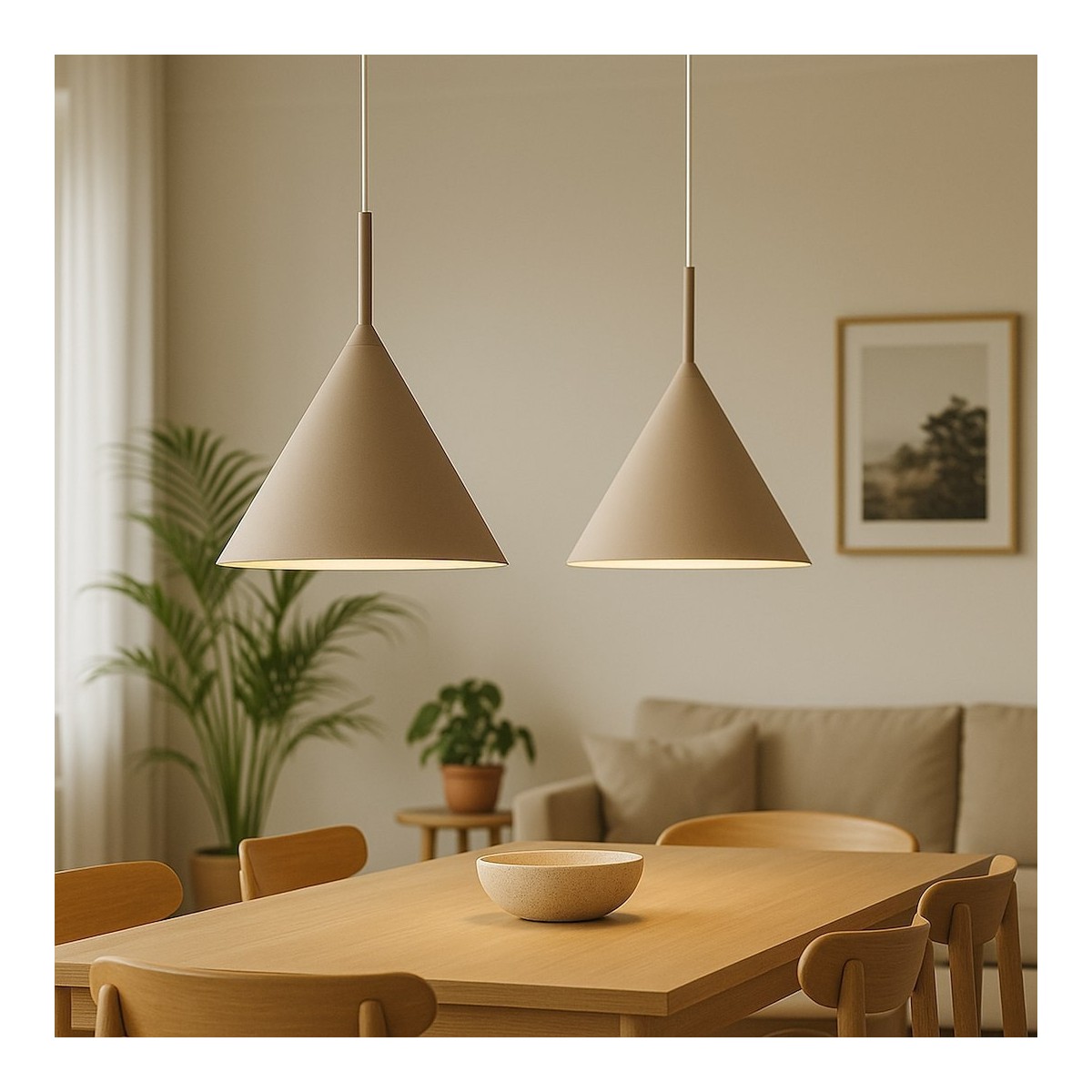Lampa CAPITAL TAUPE Ø32 GX53 MLP2469