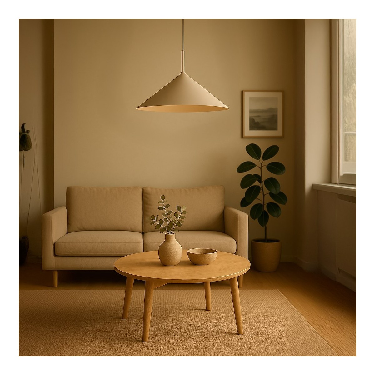 Lampa CAPITAL TAUPE Ø60 GX53 MLP2471