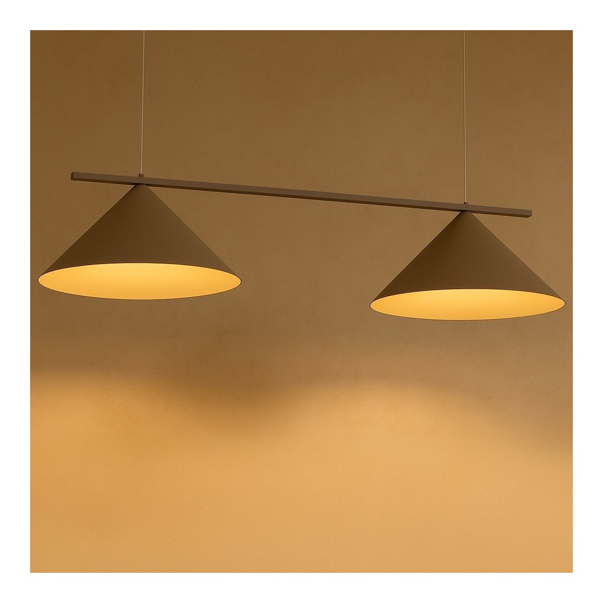 Lampa CAPITAL TAUPE 2xGX53 MLP2472