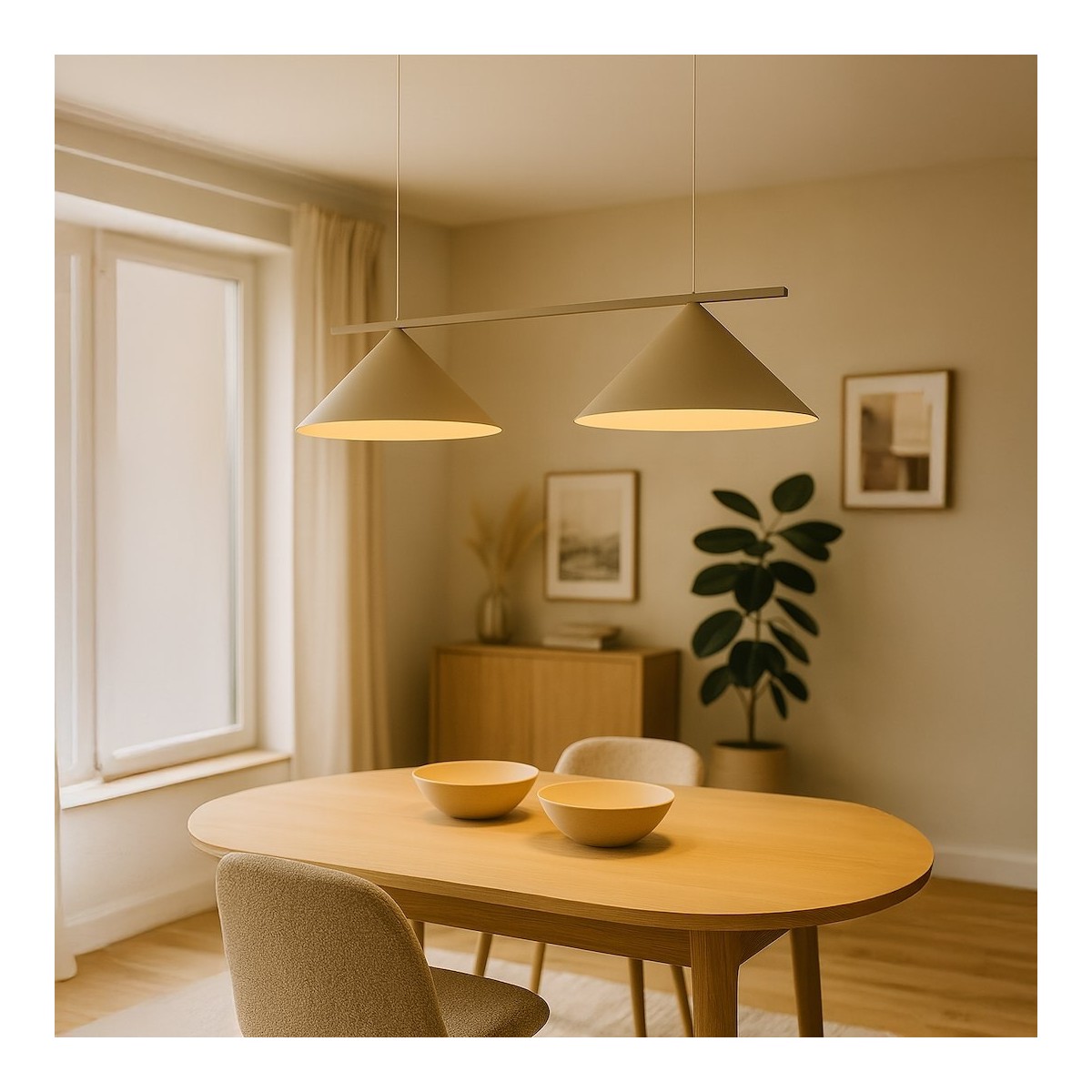 Lampa CAPITAL TAUPE 2xGX53 MLP2472