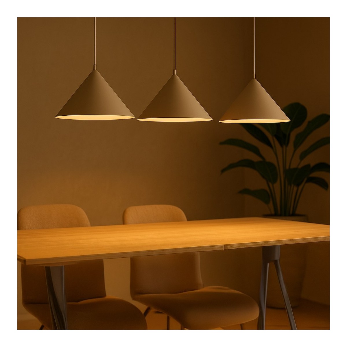 Lampa CAPITAL TAUPE 3xGX53 MLP2473