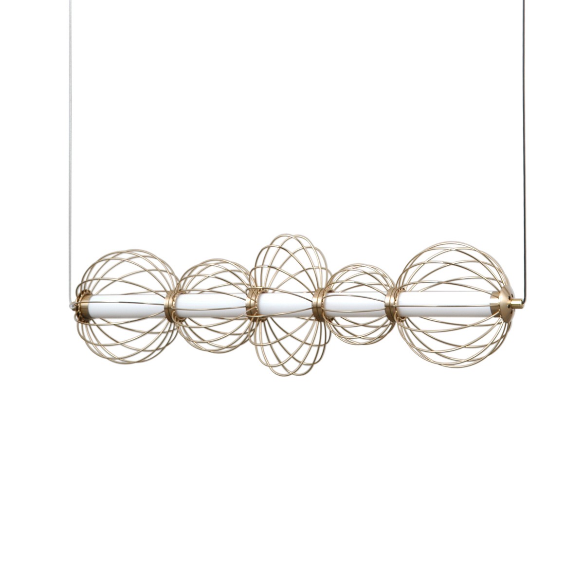 Nowoczesna lampa wisząca ITALUX RABEL PND-344221-5-HBR