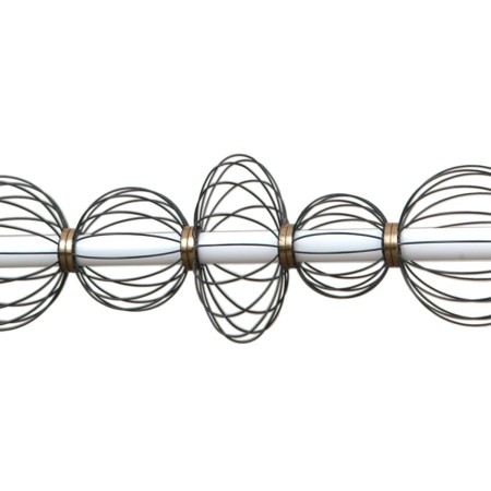 Nowoczesna lampa wisząca ITALUX RABEL PND-344221-5-BK