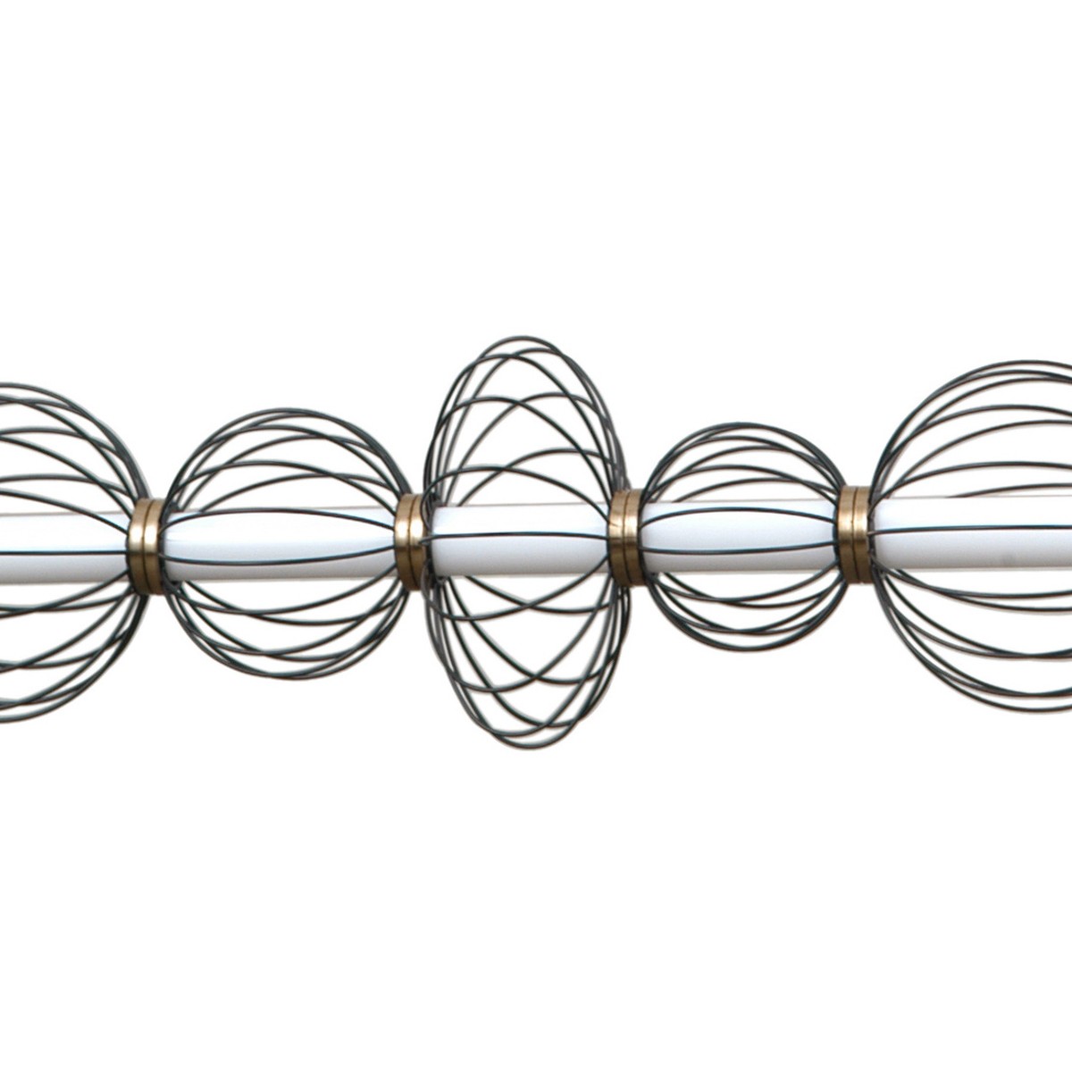 Nowoczesna lampa wisząca ITALUX RABEL PND-344221-5-BK