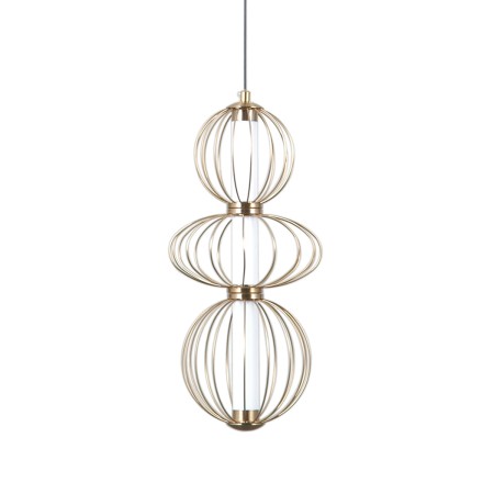 Nowoczesna lampa wisząca ITALUX RABEL PND-344221-3V-HBR