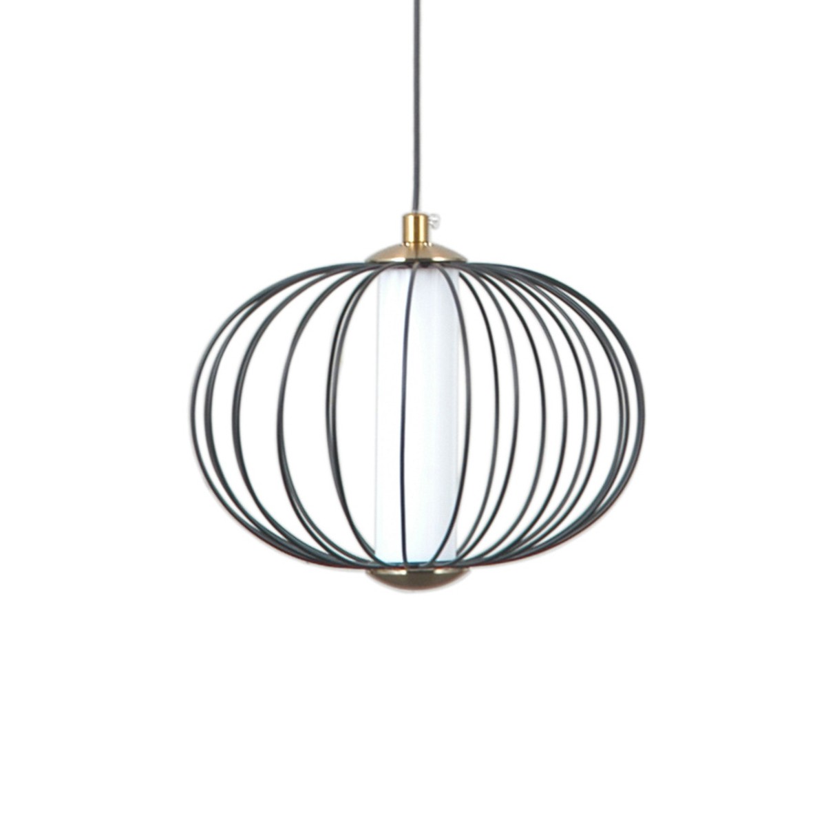 Nowoczesna lampa wisząca ITALUX RABEL PND-344221-1-BK