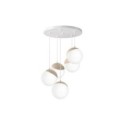 MiLagro MLP5426 lampa wisząca SFERA WOOD