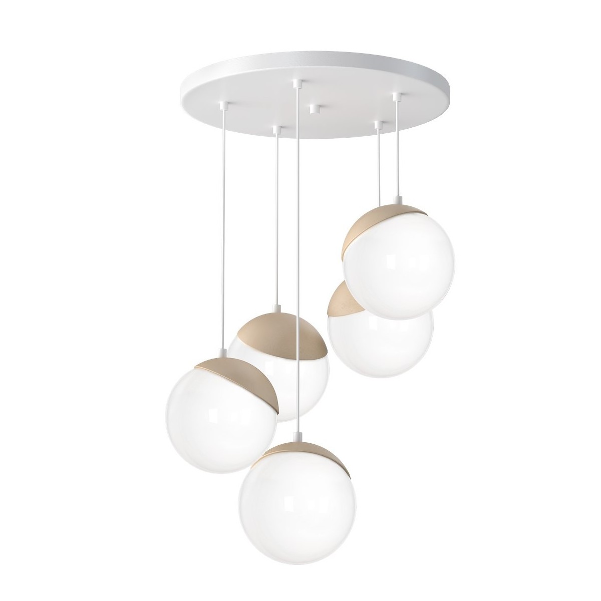 MiLagro MLP5426 lampa wisząca SFERA WOOD