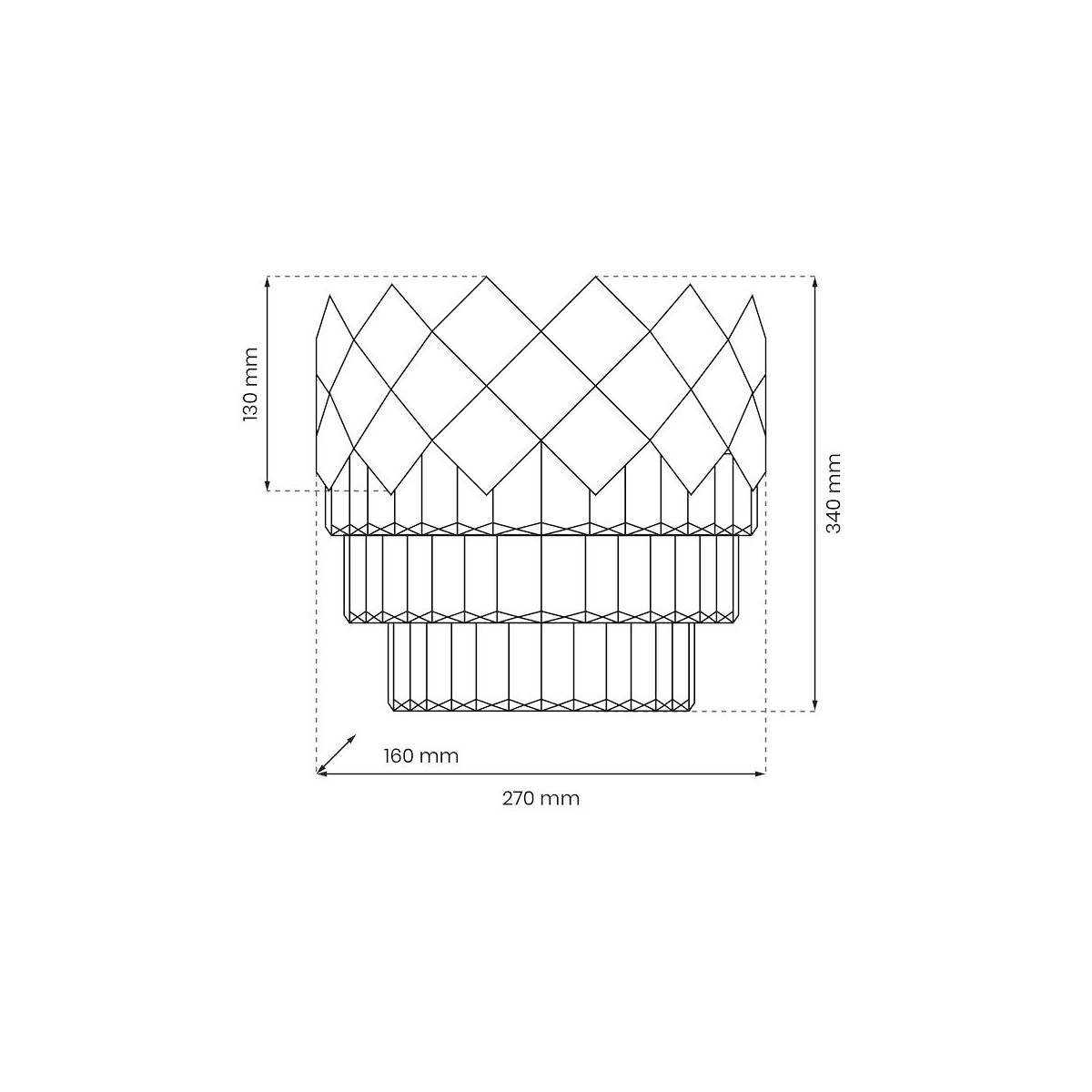 Kinkiet CARISMA Chrome 2xE14 MLP8887