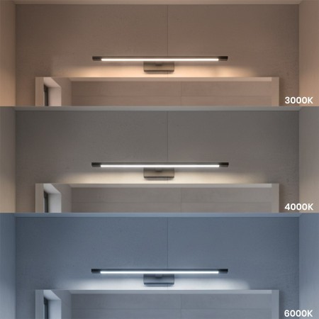 MiLagro ML2036 kinkiet LED czarny 60 cm