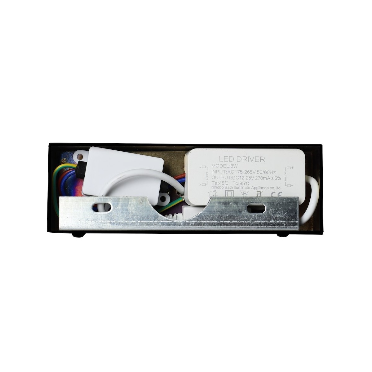 MiLagro ML2036 kinkiet LED czarny 60 cm