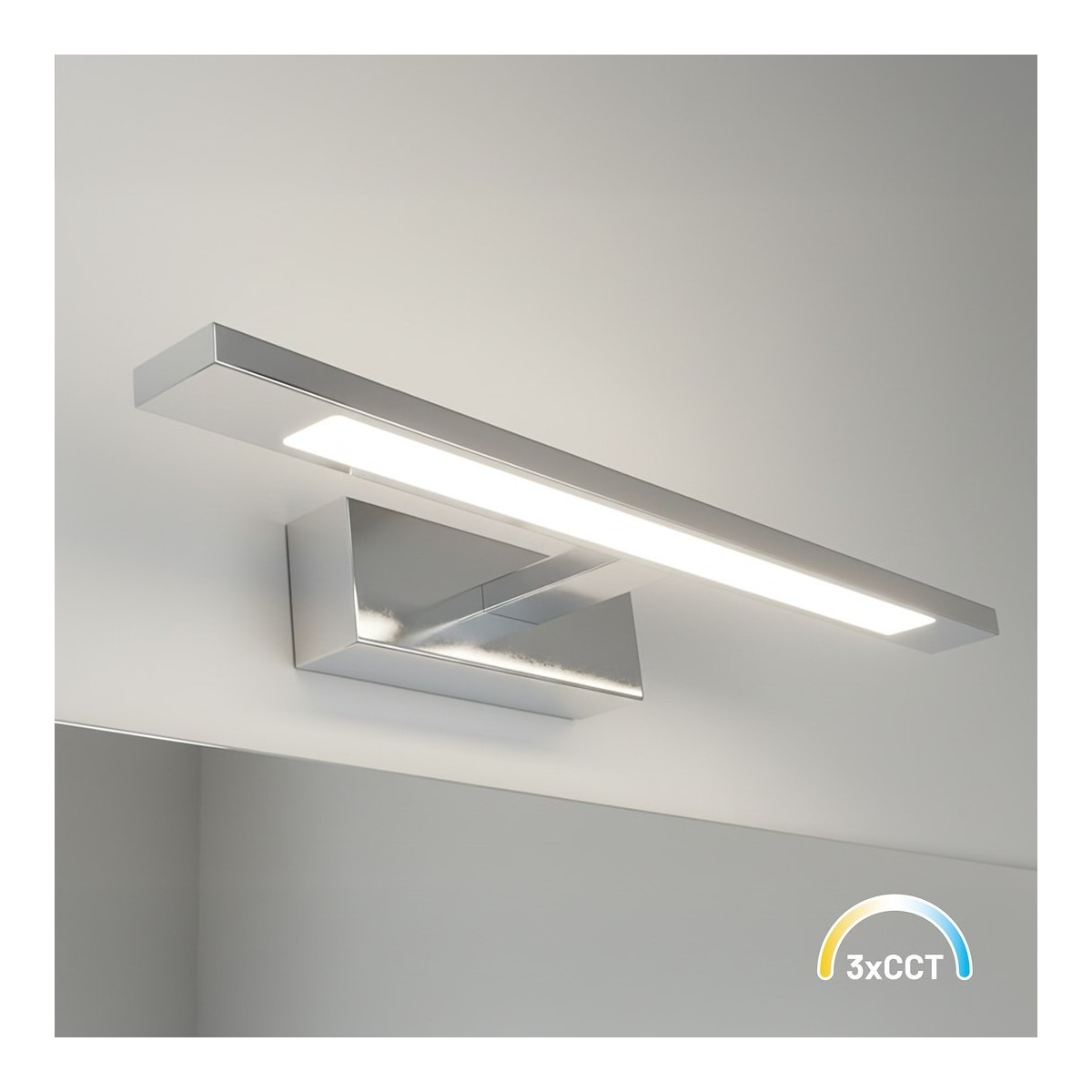 MiLagro ML2039 kinkiet chrom LED 40 cm