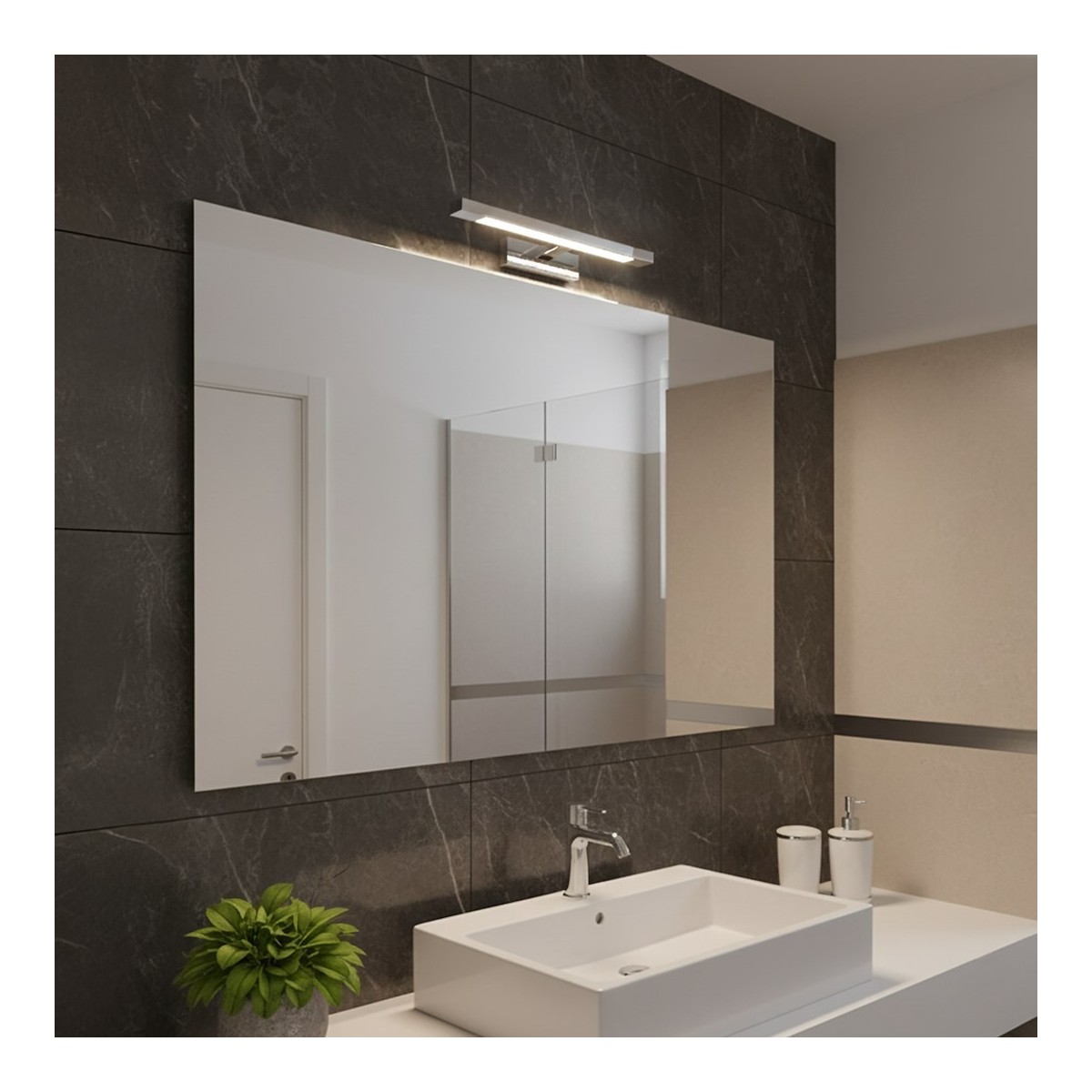 MiLagro ML2039 kinkiet chrom LED 40 cm