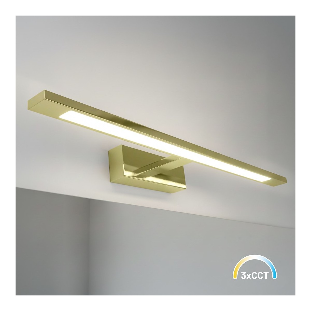 MiLagro ML2042 złoty kinkiet LED 60 cm