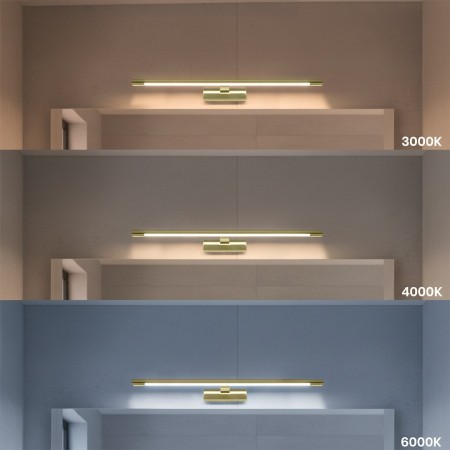 MiLagro ML2042 złoty kinkiet LED 60 cm