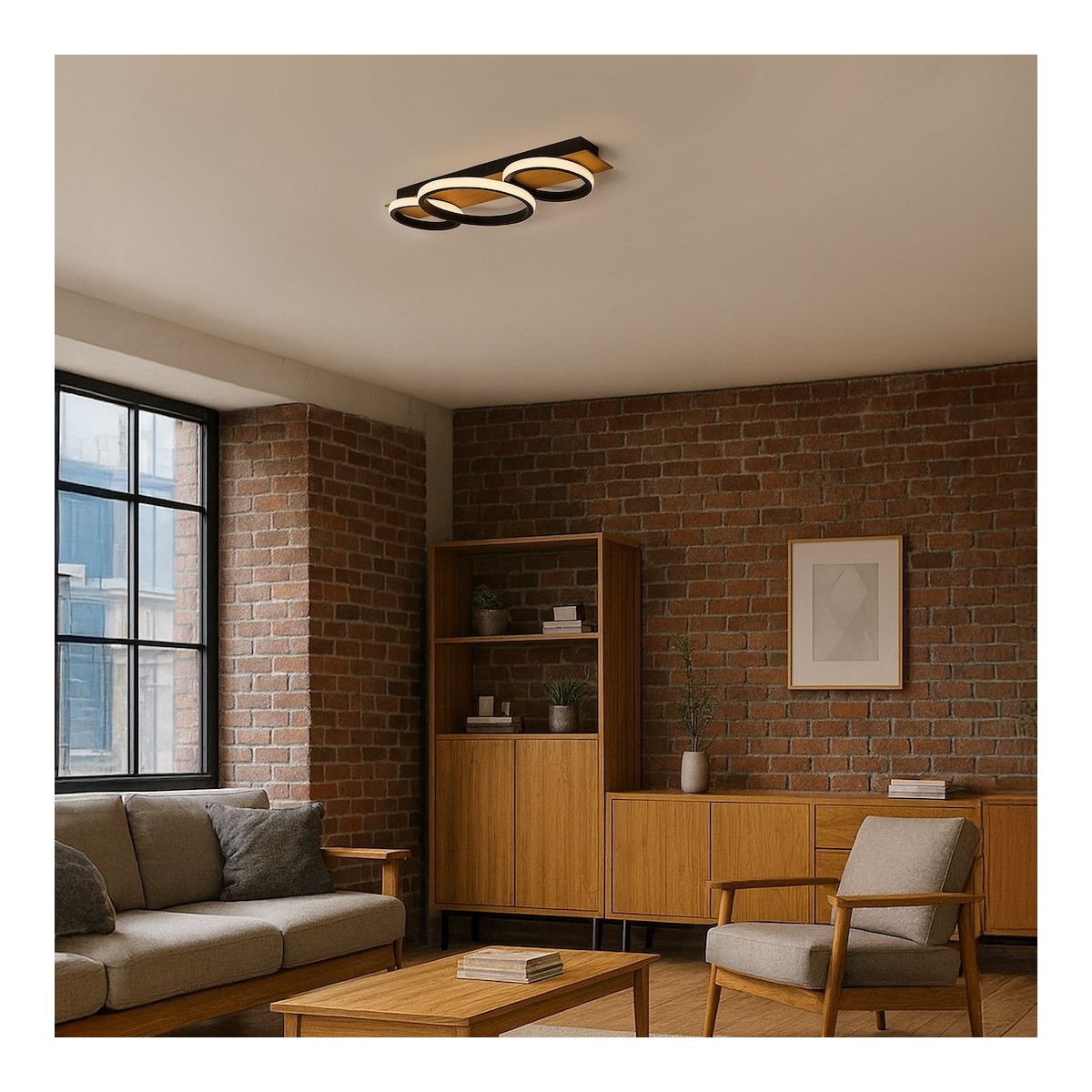 MiLagro ML2060 lampa sufitowa LED ROWENA