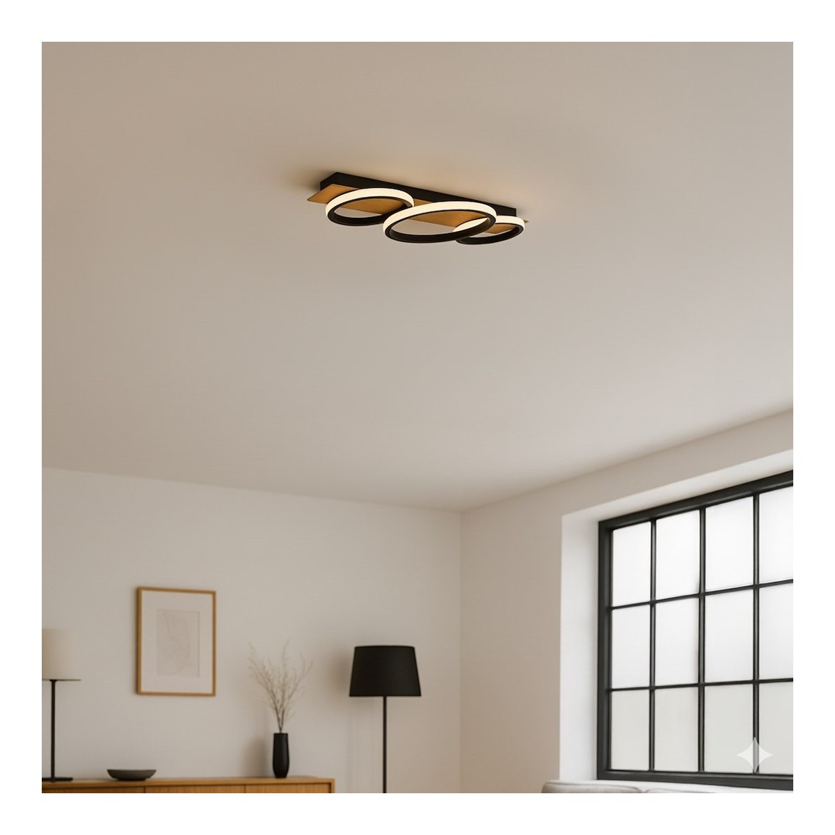 MiLagro ML2060 lampa sufitowa LED ROWENA