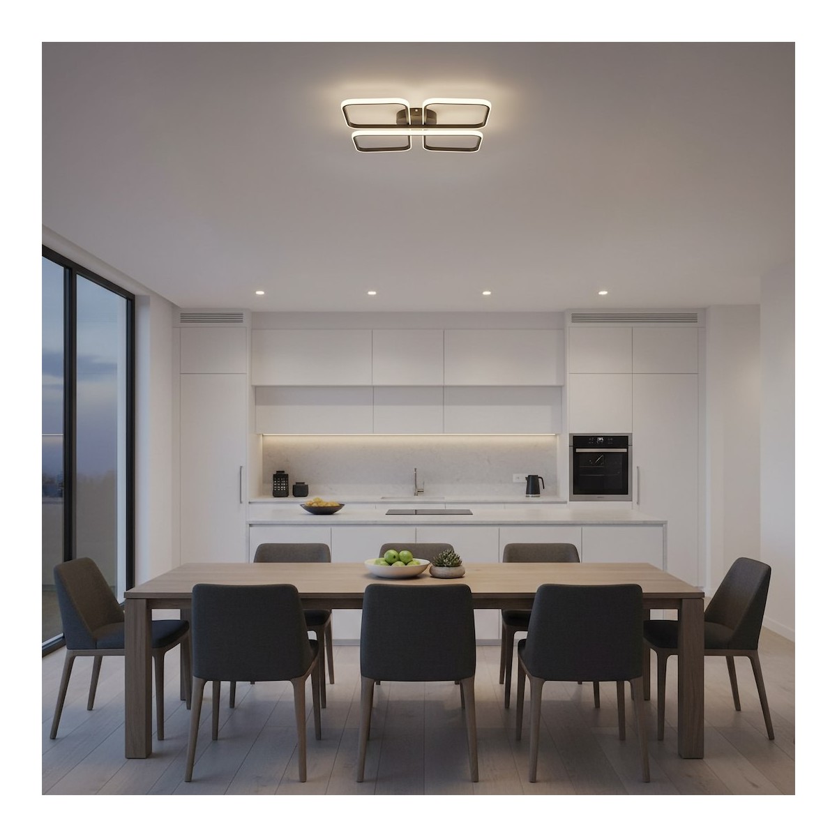 MiLagro ML2057 lampa sufitowa LED HIDALGO