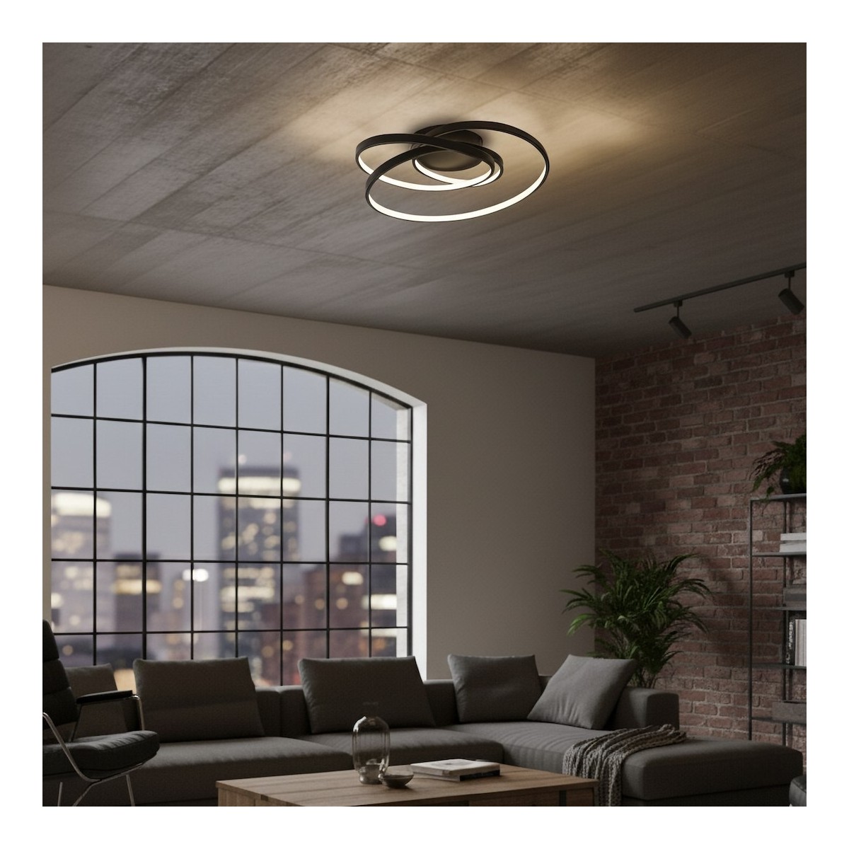 MiLagro ML2058 lampa sufitowa LED TURNER