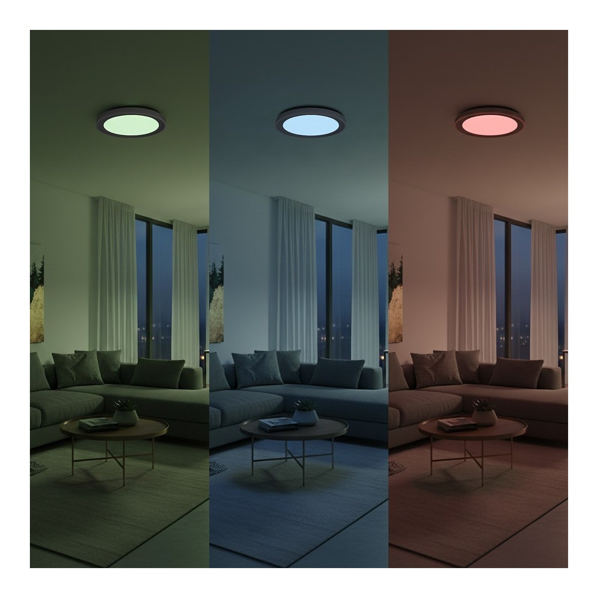 MiLagro ML2055 plafon LED RGBW 36W