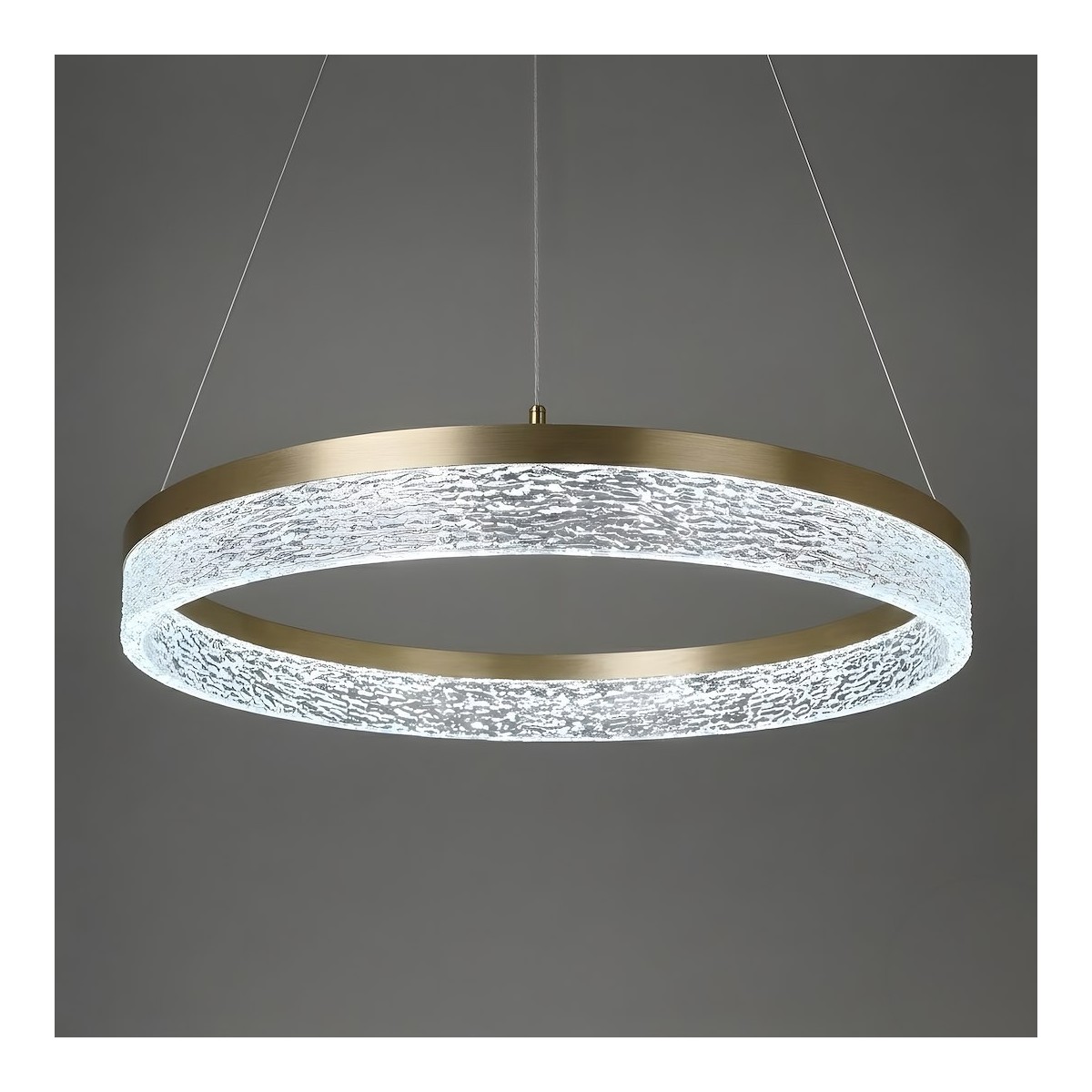 MiLagro ML2240 złota lampa wisząca LED