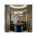 MiLagro ML2240 złota lampa wisząca LED